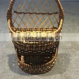 Modern style colorful woven small paper basket wholesale