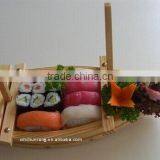 Natural Disposable Bamboo Sushi Boats With SGS thumbnail-1