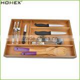 High Quality Bamboo Utensils Cutlery Flatware Holder/Homex_Factory thumbnail-1