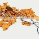 YZ0018C Food Tong Iron With Powder Coating Plastic Coating Handle thumbnail-2