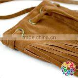 18.5cm *13 cm Wine Fringe Sunny Girl Cross Body Baby Changing Bag thumbnail-4