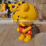 Outdoor Fiberglass Cat Cartoon Figure thumbnail-5