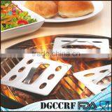 NBRSC BBQ Stainless Steel Grill Press/ Meat Press / Hamburger Patty Press Set of 3 thumbnail-1