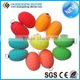 Bomb Shape Silicone Coin Purse, Key Bag thumbnail-5