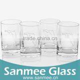 4PCS Gift Set Homeware Popular Rocks Glass Hot Sales thumbnail-1