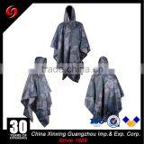 Extra Large Custom Size Rain Poncho Military Waterproof Olive Green With Buckle Sale thumbnail-4