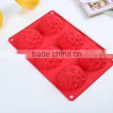 Flower Muffin Mold, Food Grade Silicone Bakeware Cake Pan,cupcake Mold,pastry Tools thumbnail-2