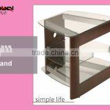 High Quality Modern Corner Glass LCD TV Stand thumbnail-2