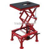 1100LB Motorcycle Dirt Bike ATV Scissor Jack Center Lift Crank Repair Stand thumbnail-4