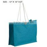 Jute Designed Shopping Bag thumbnail-1