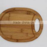 New Arrival Daily Use Top Quality Vegetable Bamboo Cutting Board With Handle thumbnail-3