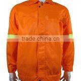 Unisex Zipper-front Orange Reflective Clearner Uniform thumbnail-1