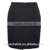 Summer Ladies Custom High Quality Black Office Formal Wear Skirts thumbnail-4