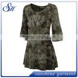 Fashion Latest Tie -Dye Summer Dresses Woman 2017 thumbnail-5