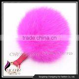 CX-A-63 Cute Fox Fur Pompom Keychain thumbnail-6