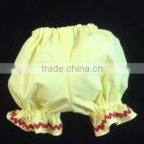 Boutique Soft Baby Clothes Girls Summer Outfits Kids Floral Patterns Top And Yellow Cute Bloomers Children Set thumbnail-3