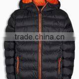 OEM Winter High Quality Multi Color Zipper Long Sleeve Kids Down PaddedJacket for Boys thumbnail-3