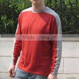 100% Superfine Merino Wool Men Long Sleeve T-shirt thumbnail-1