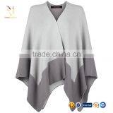 High Quality Wool Cashmere Coat Poncho for Sale thumbnail-4