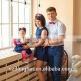 Summer Family Matching Clothing Short Sleeve/sleeveless Mother Daughter Matching Dress thumbnail-1