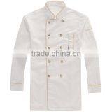 Guangzhou Supplier Cheap Price Chef Coat/chef Uniform/chef Jacket Wholesale thumbnail-1