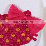 S80005T, Baby's Girls Kids Children's Suits,Girls Clothing Sets Lovely Big Flower T-shirt + Tutu Skirt 3D Bow Skirt thumbnail-6