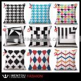 Hot Burlap Hand Painted Pillows thumbnail-6