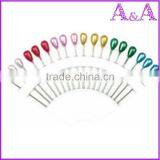 Summer Sales 55mm Teardrop Star Flower Heart Ball Shape Pearl Head Hijab Pins thumbnail-4