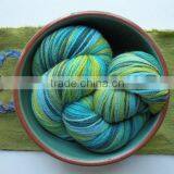 2014 the Fashionablae Hot Sale Super Soft 100 Merino Wool Knitting Yarn Environmental Dyed thumbnail-4