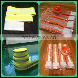 EN471 Customized Logo Reflective Slap Bracelet Arm Wrist Band for Promotion thumbnail-4