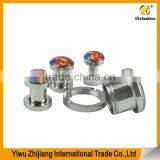 Stainless Steel Screw Ear Plugs Flesh Tunnels Stretcher Expander thumbnail-4