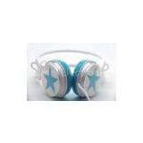Star Mix Style Portable Stereo Headphones For MP4 / Computer 108db thumbnail-1