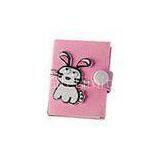 OEM Lovely Design Perfect Bound Leather, PU Cover Lenticular Notepad