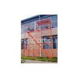 High Quality Painted Steel H Frame Scaffolding System , Professional Tower Scaffold