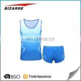Customized Running Wear Running Singlet With Shorts Set thumbnail-6