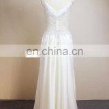 A-line Sweetheart Straps Corset Beaded Chiffon Western Style Special Occasions Prom Dresses For You thumbnail-6