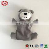 Grey Soft Head Stuffed Cotton CE Pass Plush Toy for Baby Hand Puppet thumbnail-1