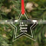 Christmas Decoration Star Shape Acrylic Christmas Decoration Tree Ornament Wholesale thumbnail-4