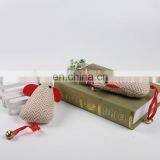 Manufacturers Direct Sale Linen Squeaky Pet Toys Cat Mouse With Bell thumbnail-2