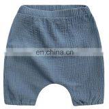 Summer Plain Organic Cotton Boys Girls Baby Diaper Pants thumbnail-4