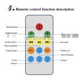 New Design Ocean Wave Night Light Projector Music Atmosphere Projector for Living Room With Remote Control thumbnail-7