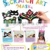 Scratch Art Mask Kit 10 Pack thumbnail-1