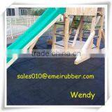 Outdoor Rubber Floor Tiles EN1177 thumbnail-1