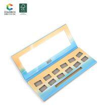 Shimmer Eyeshadow Palette Vegan High Pigment Empty Blush Palette Eyeshadow Pan Cardboard Packaging Empty Eyeshadow Palette Cheap thumbnail-2