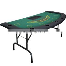 New Arrival Texas Playing Game New Casino 3 in 1  Folding Leg Custom Luxury Professional Poker Table
