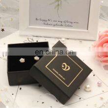 Wholesale Empty Jewelry Gift Paper Packaging Boxes for Earring Necklace Logo Box thumbnail-3