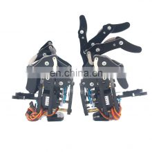 Mechanical Claw Clamper Gripper Arm Five Fingers Right Hand & Left Hand with Servos for Robot DIY Assembled