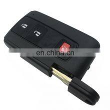 2+1 Buttons Excellent ASK 312 MHz 4DB9 Chip Car Smart Remote Control Key Keyless Entry For Toyota B31EG-485 TOY43 Car Key thumbnail-3