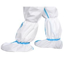 Professional Manufacture Cheap disposable foot antistatic medical lace-up isolation shoe covers