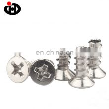 Flat head cross recessed stainless steel DIN965 countersunk head screws sold in China